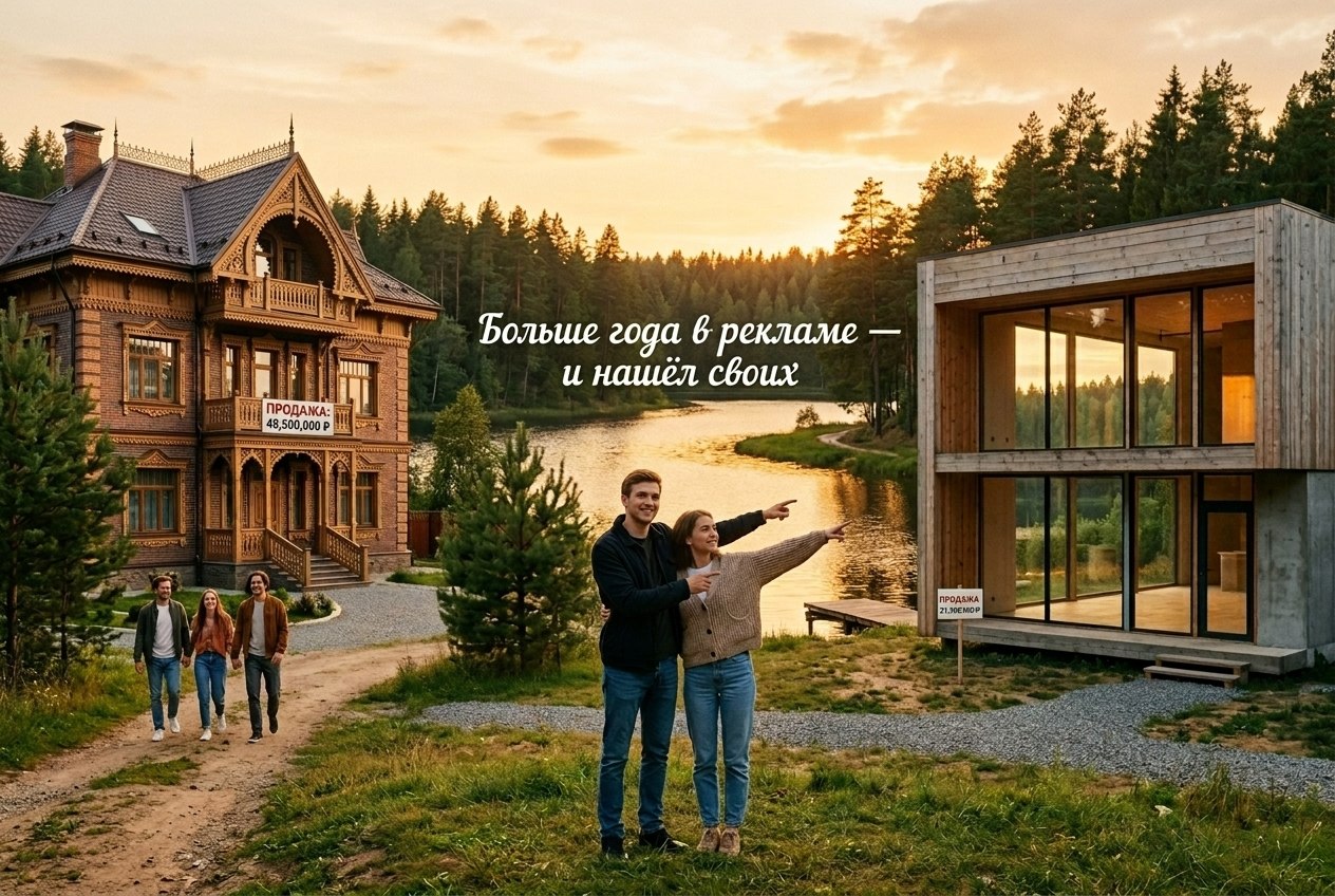 Близость к друзьям, перебор локаций и осознанный выбор дома без отделки