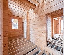 Дом из бруса в КП Панорамы