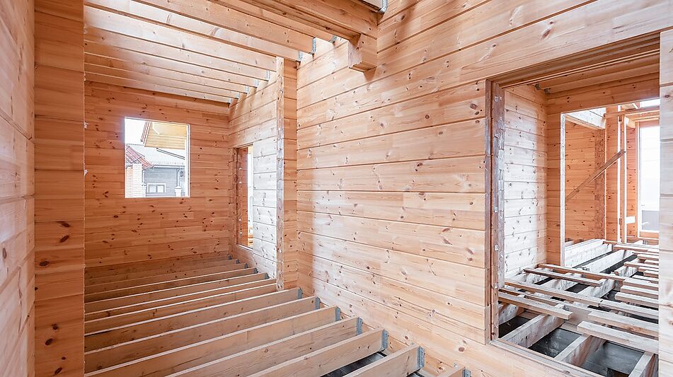 Дом из бруса в КП Панорамы