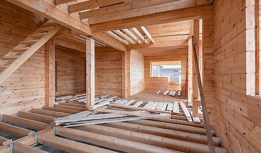 Дом из бруса в КП Панорамы