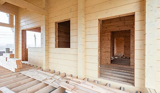 Дом из бруса в КП Панорамы