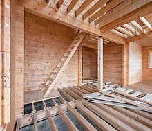 Дом из бруса в КП Панорамы