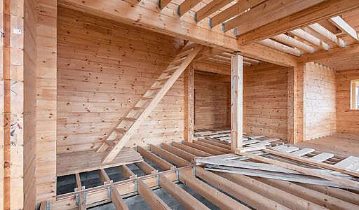 Дом из бруса в КП Панорамы