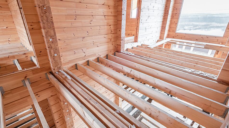 Дом из бруса в КП Панорамы