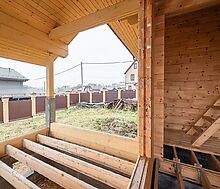 Дом из бруса в КП Панорамы