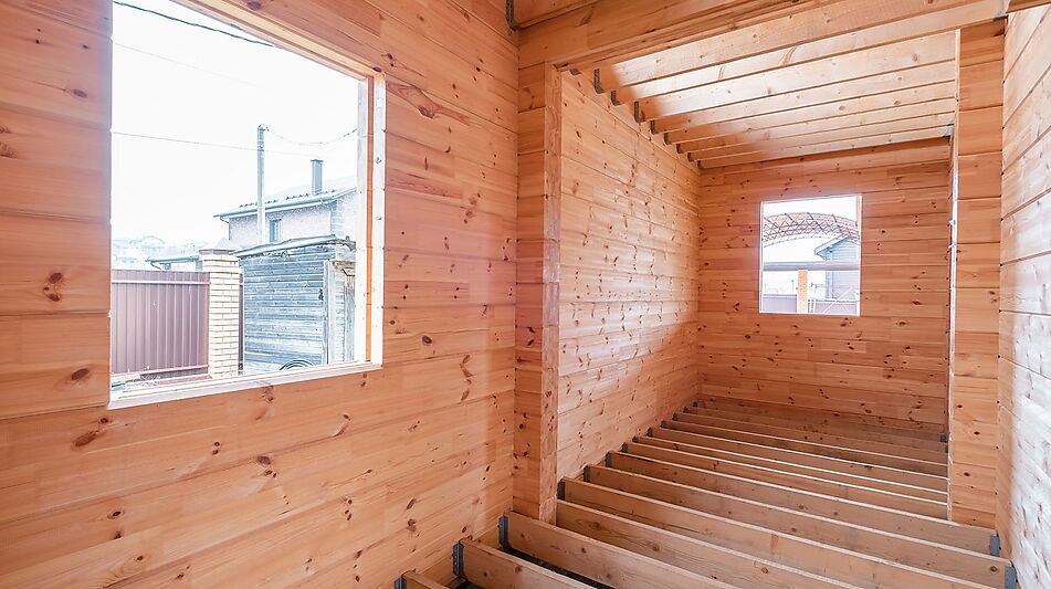 Дом из бруса в КП Панорамы