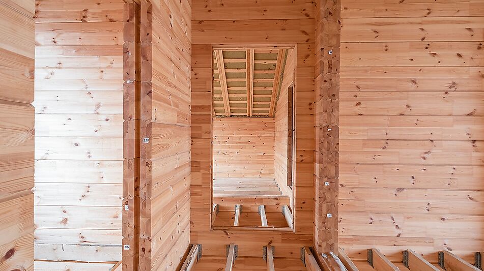 Дом из бруса в КП Панорамы