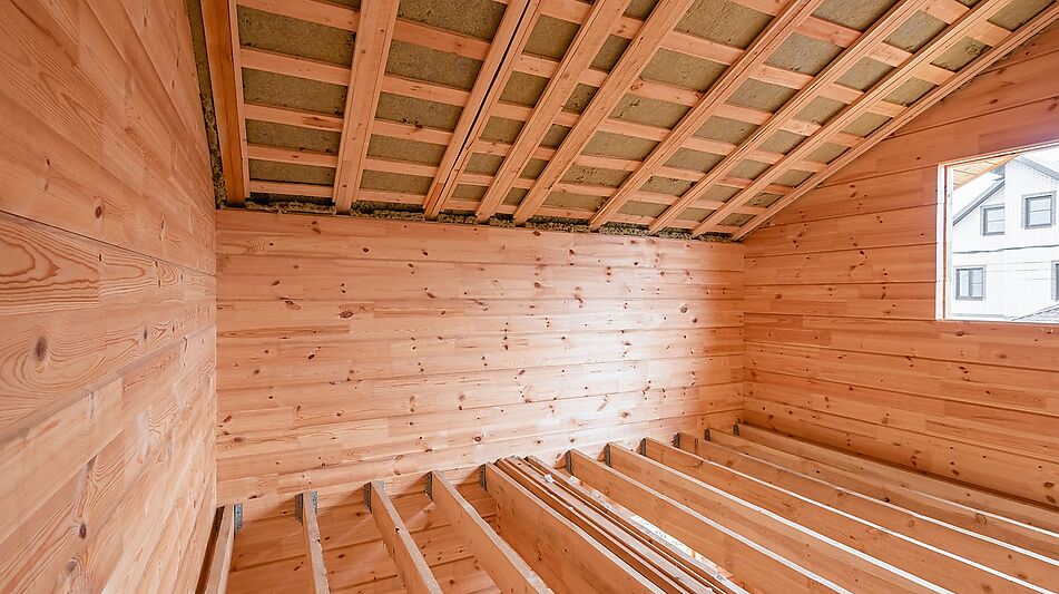 Дом из бруса в КП Панорамы