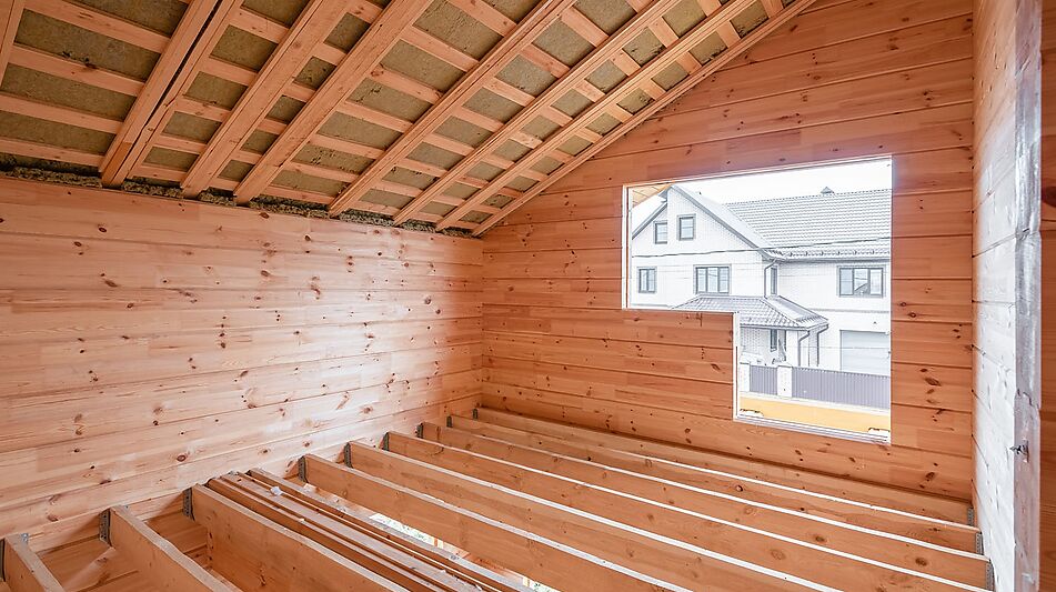 Дом из бруса в КП Панорамы