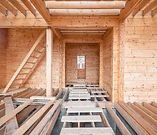 Дом из бруса в КП Панорамы