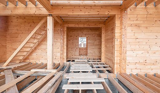 Дом из бруса в КП Панорамы