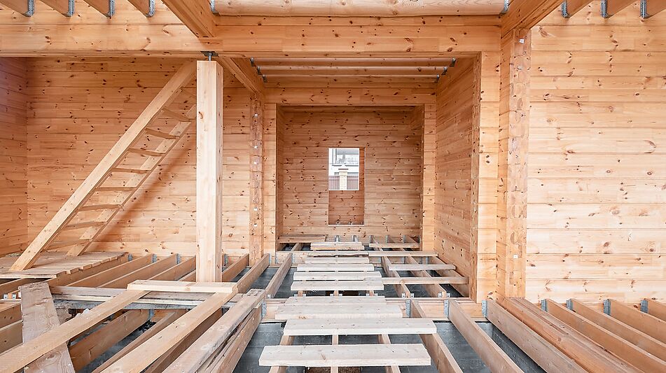 Дом из бруса в КП Панорамы