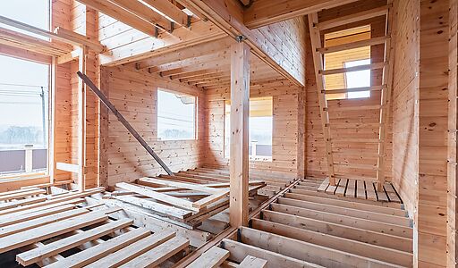 Дом из бруса в КП Панорамы