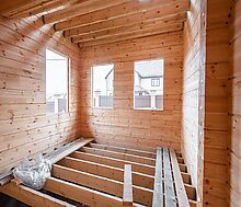 Дом из бруса в КП Панорамы