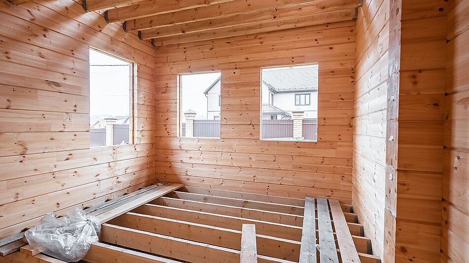 Дом из бруса в КП Панорамы