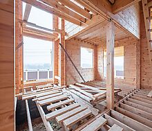 Дом из бруса в КП Панорамы