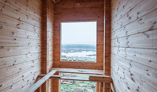 Дом из бруса в КП Панорамы