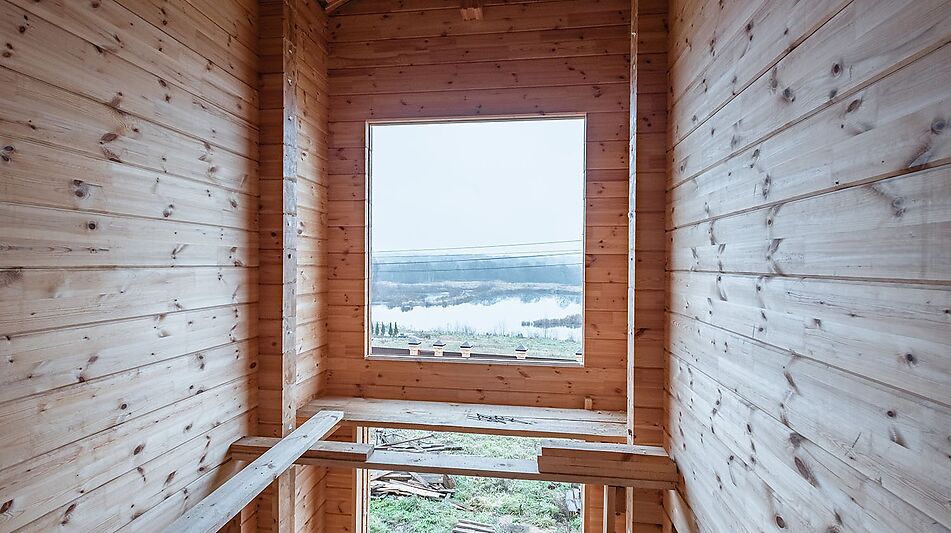 Дом из бруса в КП Панорамы