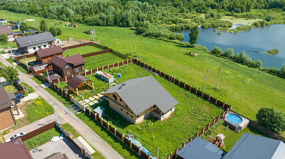 Дом из бруса в КП Панорамы