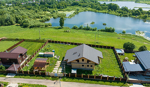 Дом из бруса в КП Панорамы