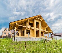 Дом из бруса в КП Панорамы