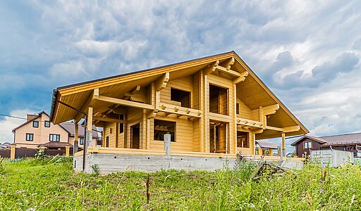 Дом из бруса в КП Панорамы