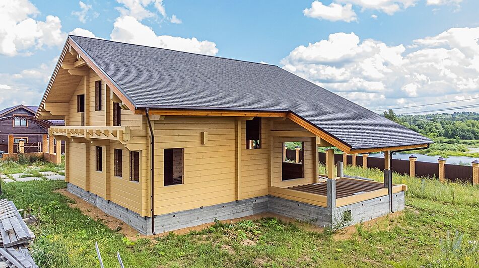 Дом из бруса в КП Панорамы