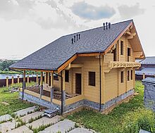 Дом из бруса в КП Панорамы