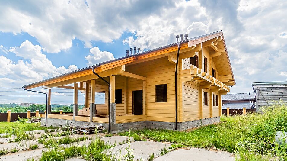 Дом из бруса в КП Панорамы