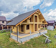 Дом из бруса в КП Панорамы
