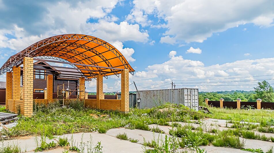 Дом из бруса в КП Панорамы