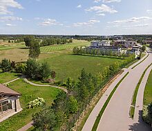 Участок на озере в гольф Пестово