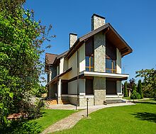 Дом в поселке Большая Черная