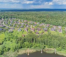 Дом у воды в КП Пестовская Гавань