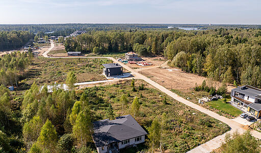 Живописный участок в КП Реки