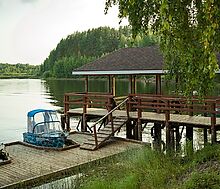 Дом на берегу Рыбинского водохранилища