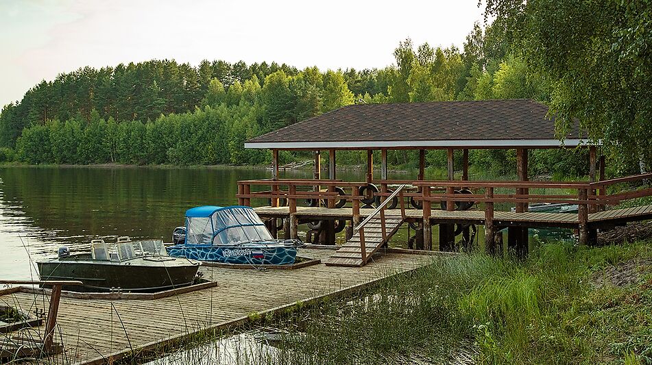 Дом на берегу Рыбинского водохранилища