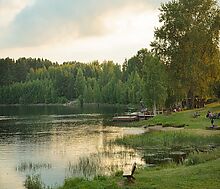 Дом на берегу Рыбинского водохранилища