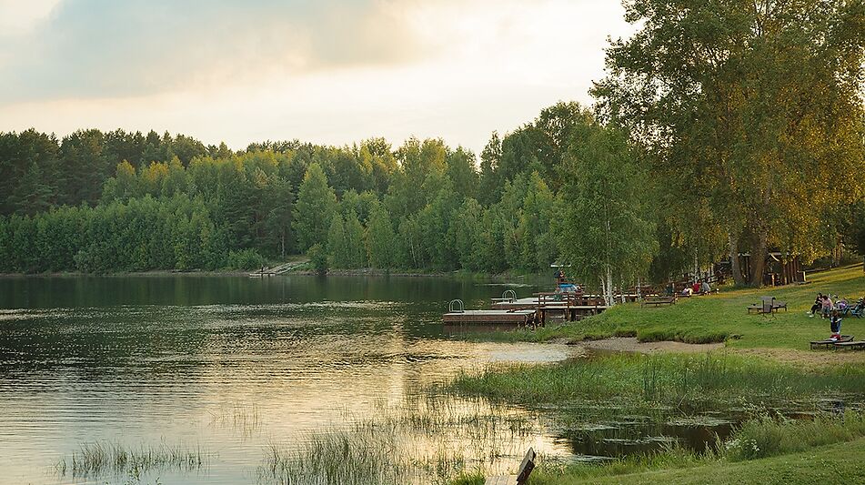 Дом на берегу Рыбинского водохранилища