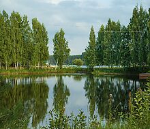 Дом на берегу Рыбинского водохранилища