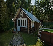 Дом на берегу Рыбинского водохранилища