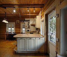 Дом на берегу Рыбинского водохранилища