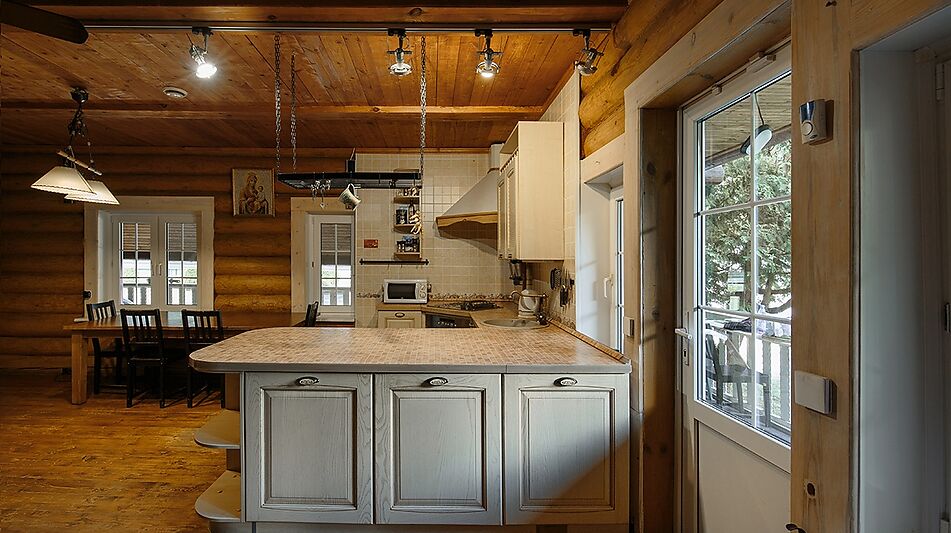 Дом на берегу Рыбинского водохранилища