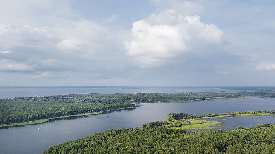 Дом на берегу Рыбинского водохранилища