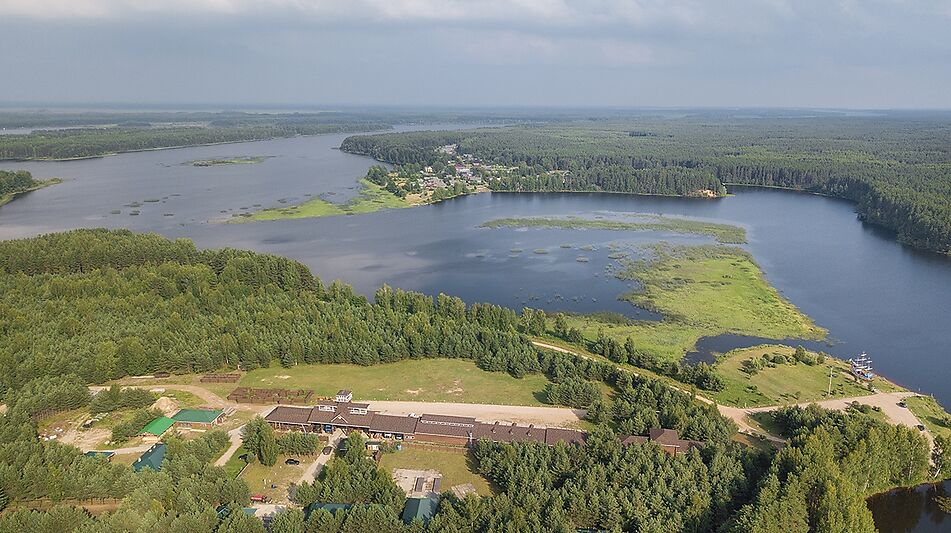 Дом на берегу Рыбинского водохранилища