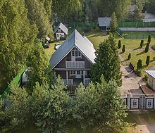 Дом на берегу Рыбинского водохранилища