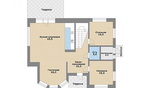 Дом в КП Зеленая Роща-1