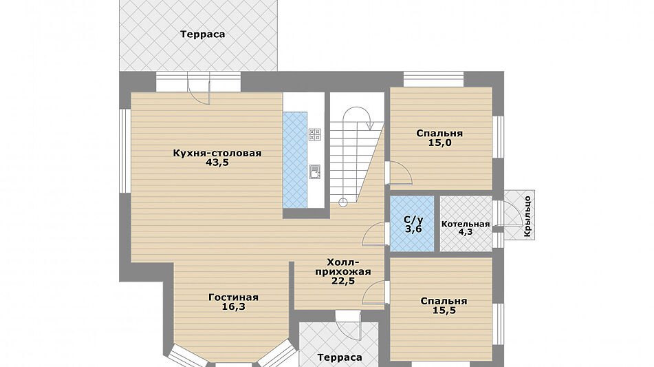 Дом в КП Зеленая Роща-1
