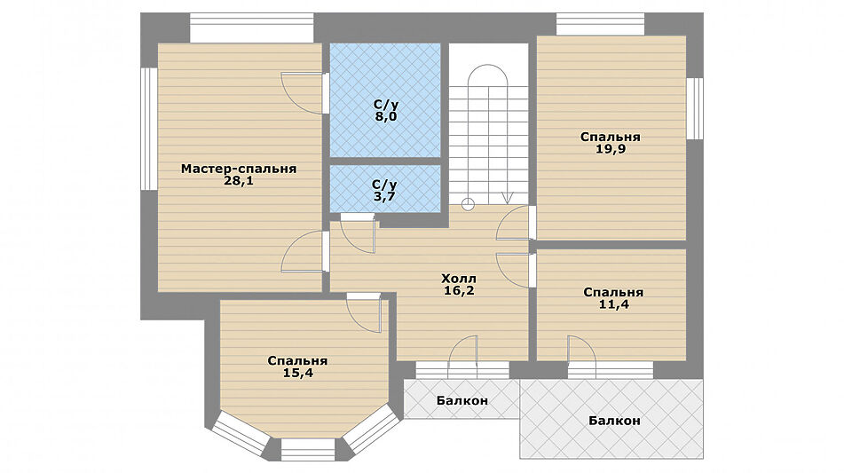 Дом в КП Зеленая Роща-1