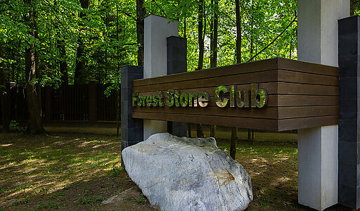 Великолепный дом в лесу в поселке Форест Стоун